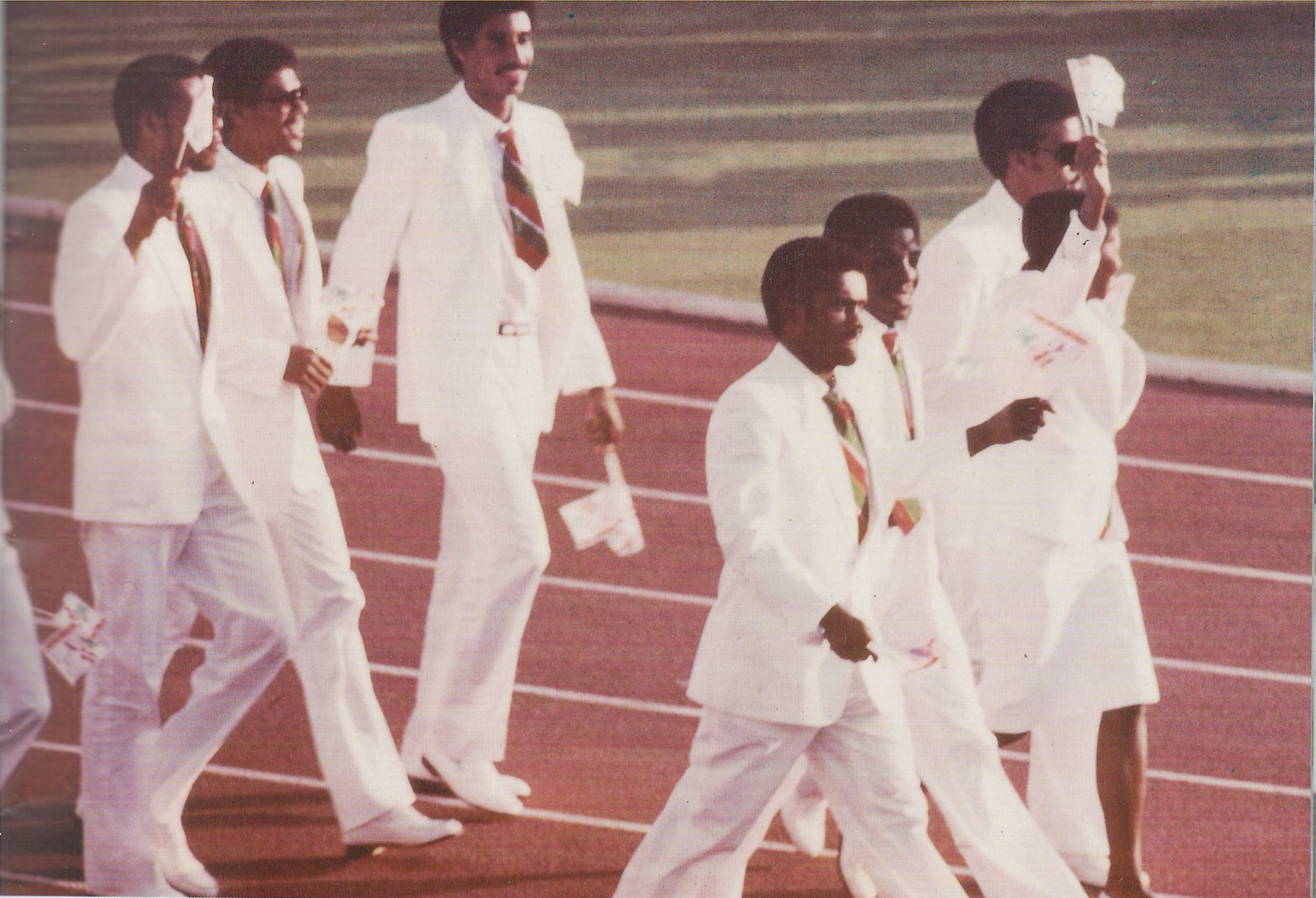 Los Angeles 1984 Olympics - Seychelles Team